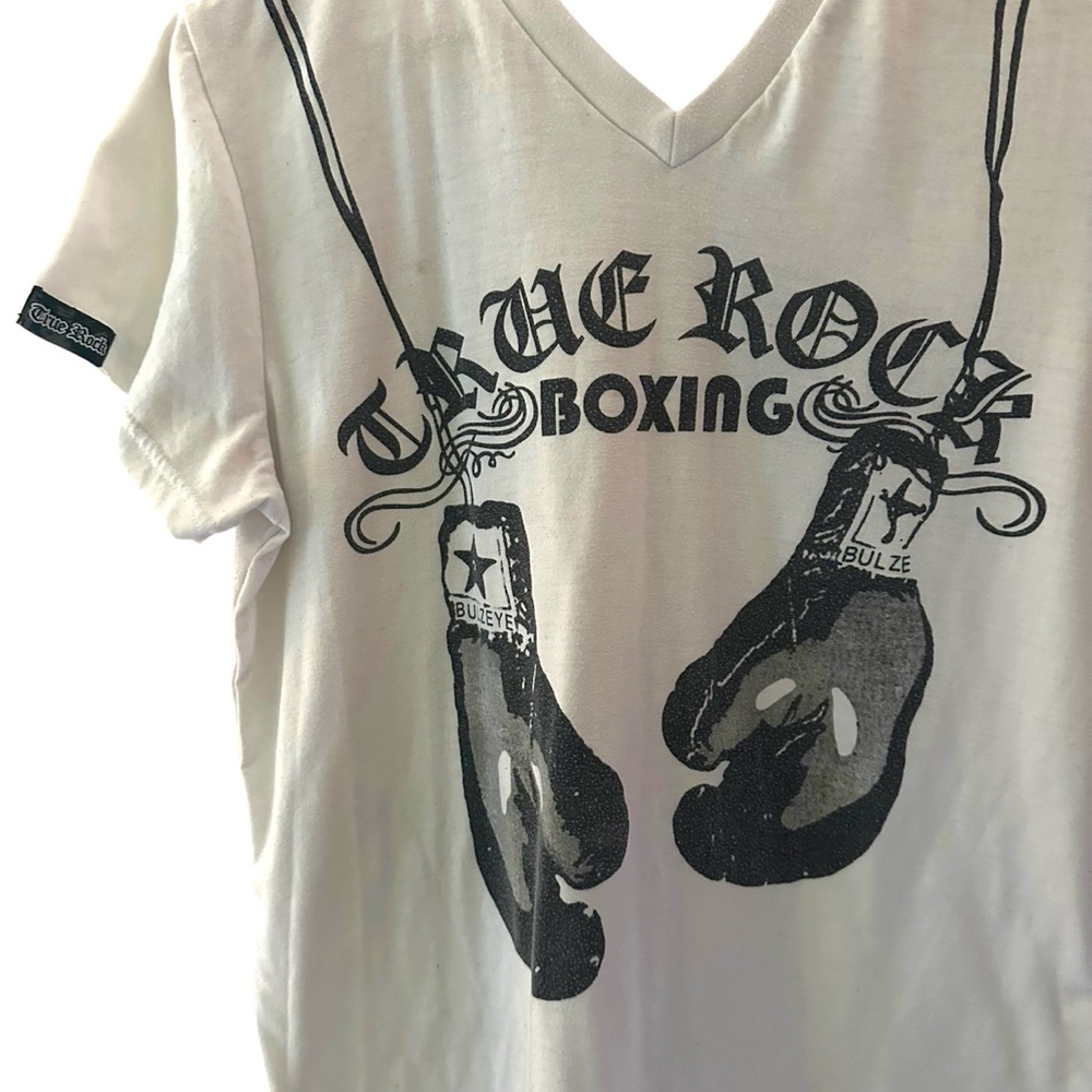 True Rock Boxing Tee L